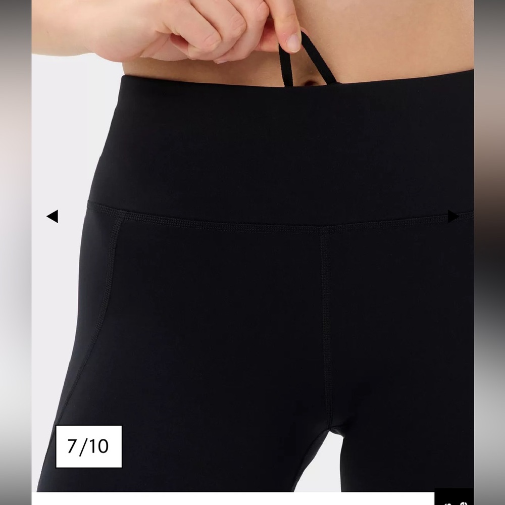 Sweaty Betty Power 9" Biker Shorts - Black xs never worn - Picture 7 of 11